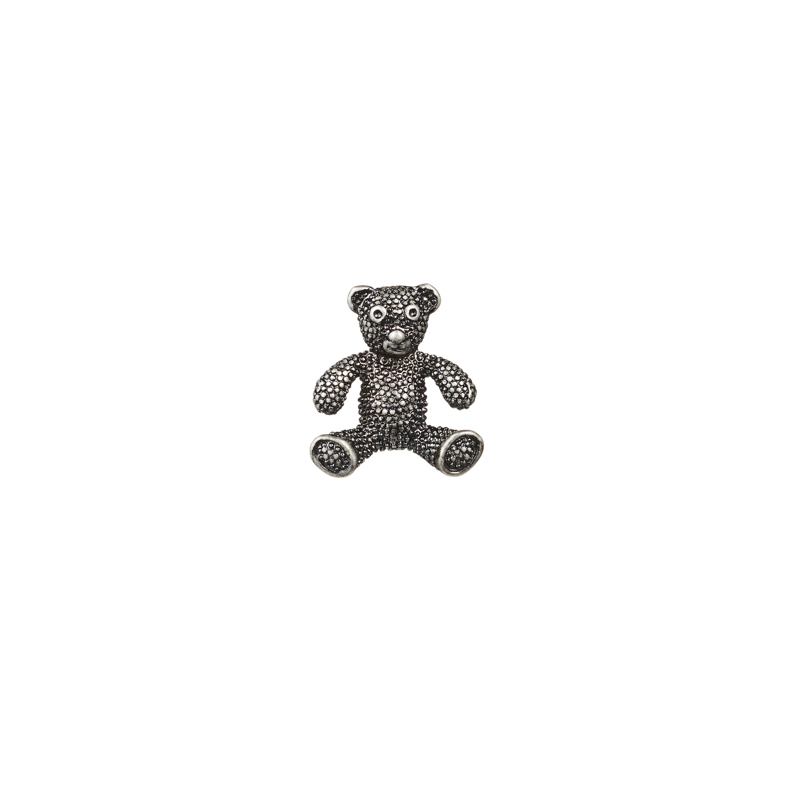 Antique plated Teddy Bear Lapel Pin